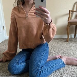 Pacsun Zip Pull Sweater